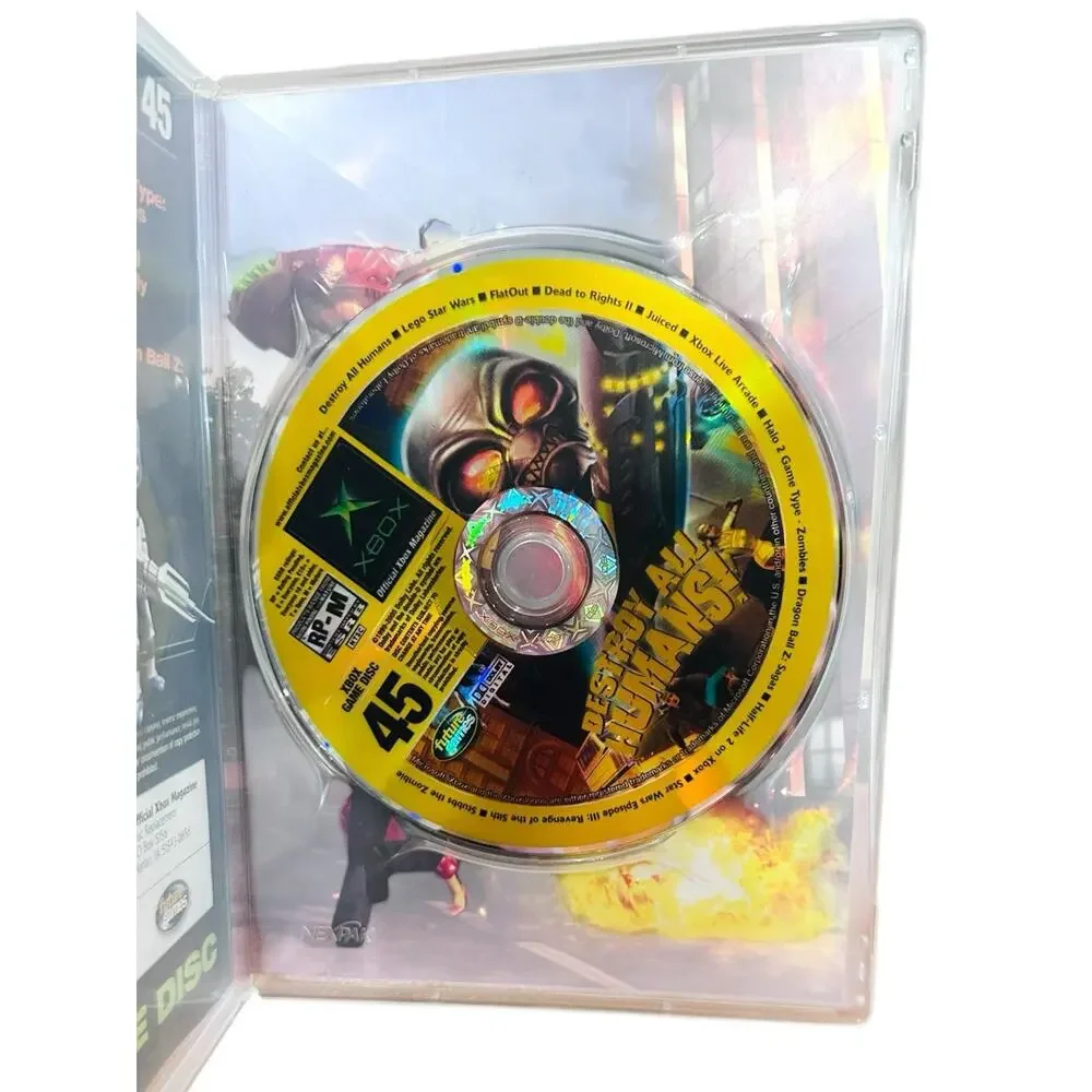 Demo Disc Official Xbox Magazine Video Game #45 (June 2005) Tested Works